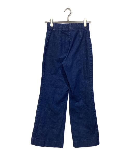 prune goldschmidt（プルーン ゴールドシュミット）prune goldschmidt (プルーン ゴールドシュミット) フレアーポケットジーンズ WGZ1031203D0001 インディゴ サイズ:36（FR）の古着・服飾アイテム