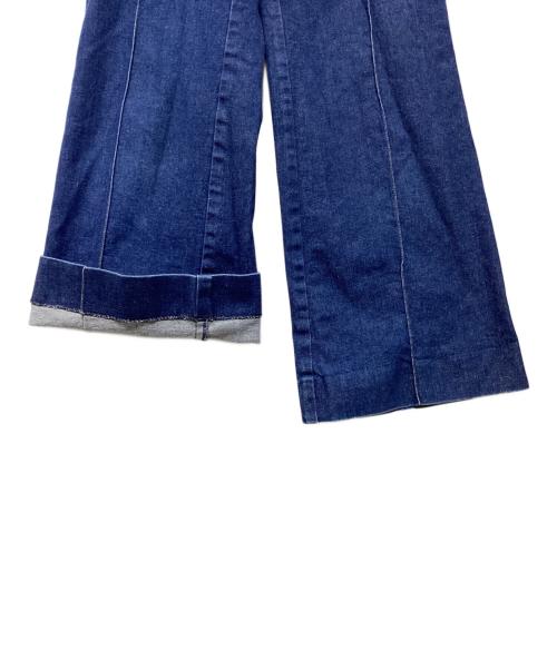 prune goldschmidt（プルーン ゴールドシュミット）prune goldschmidt (プルーン ゴールドシュミット) フレアーポケットジーンズ WGZ1031203D0001 インディゴ サイズ:36（FR）の古着・服飾アイテム