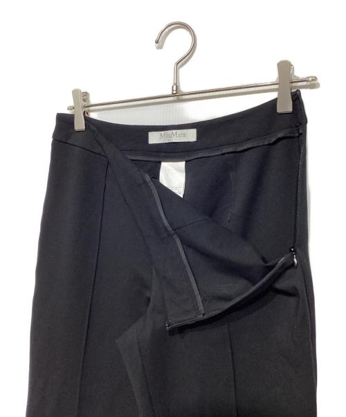 MaxMara（マックスマーラ）MaxMara (マックスマーラ) ストレッチパンツ 17810131000 ブラック サイズ:44の古着・服飾アイテム
