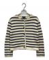 theory（セオリー）の古着「Waverly Cotton Stripe Jacket　ウェーバリー コットン ストライプ ジャケット 4103711」｜ベージュ×ネイビー