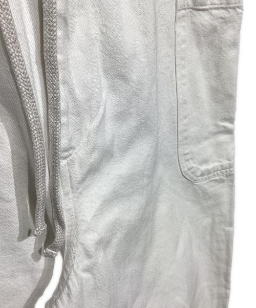 atelier naruse（アトリエナルセ）atelier naruse (アトリエナルセ) cotton denim balloon pants na-T05007 ホワイト サイズ:Freeの古着・服飾アイテム