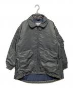 WILD THINGSワイルドシングス）の古着「107P HALF COAT WTW23108SN」｜グレー