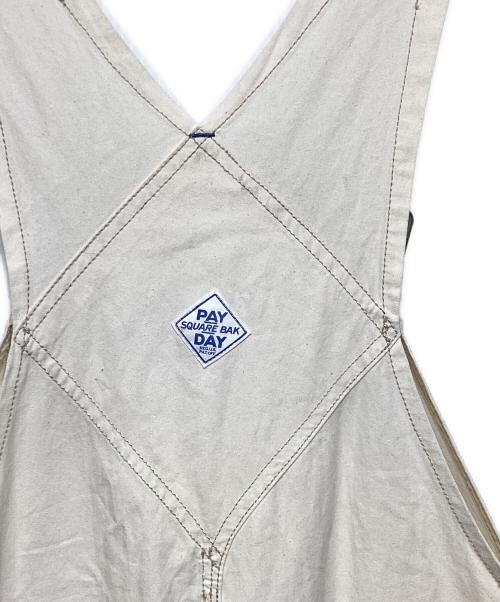 PAY DAY（ペイデイ）PAY DAY (ペイデイ) オーバーオール ホワイト サイズ:Freeの古着・服飾アイテム