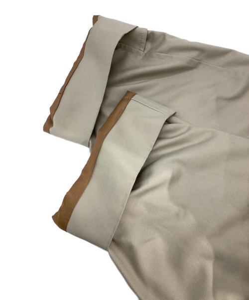 Aquascutum（アクアスキュータム）Aquascutum (アクアスキュータム) 裏チェックステンカラーコート ベージュ サイズ:-の古着・服飾アイテム