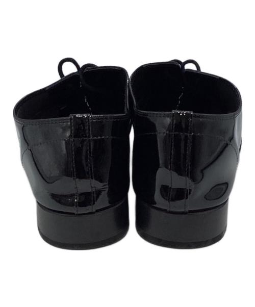 repetto（レペット）repetto (レペット) レースアップシューズ ブラック サイズ:37 1/2の古着・服飾アイテム