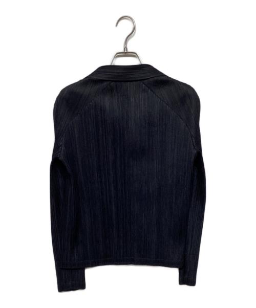 PLEATS PLEASE（プリーツプリーズ）PLEATS PLEASE (プリーツプリーズ) プリーツシャツ　PP81-JD411 ブラック サイズ:3の古着・服飾アイテム