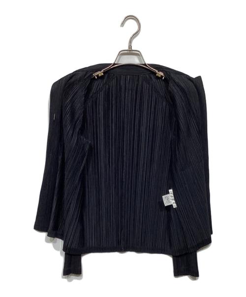 PLEATS PLEASE（プリーツプリーズ）PLEATS PLEASE (プリーツプリーズ) プリーツシャツ　PP81-JD411 ブラック サイズ:3の古着・服飾アイテム