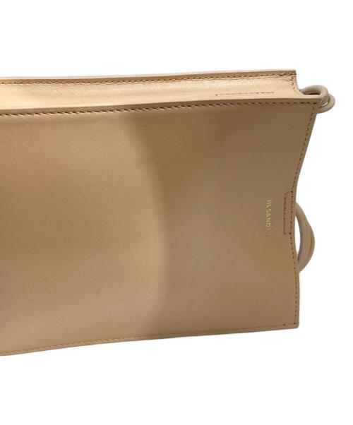 JIL SANDER（ジルサンダー）JIL SANDER (ジルサンダー) TANGLEスモールショルダーバッグ　 ベージュの古着・服飾アイテム