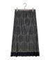 PLEATS PLEASE（プリーツプリーズ）の古着「総柄プリーツスカート PP63-JG724」｜グレー