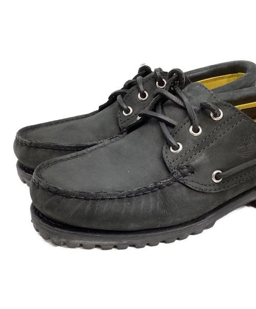 Timberland（ティンバーランド）Timberland (ティンバーランド) 3 Eyeデッキシューズ　A5RWM ブラック サイズ:US7.5の古着・服飾アイテム