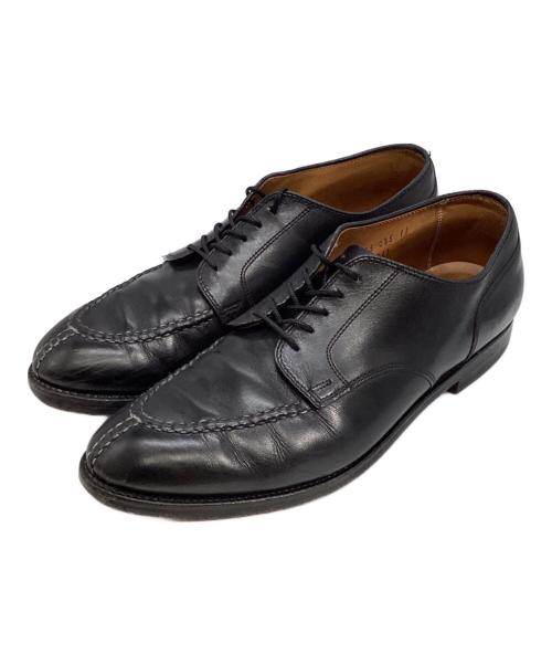 Alden（オールデン）Alden (オールデン) Uチップレザーシューズ　961 ブラック サイズ:US9の古着・服飾アイテム