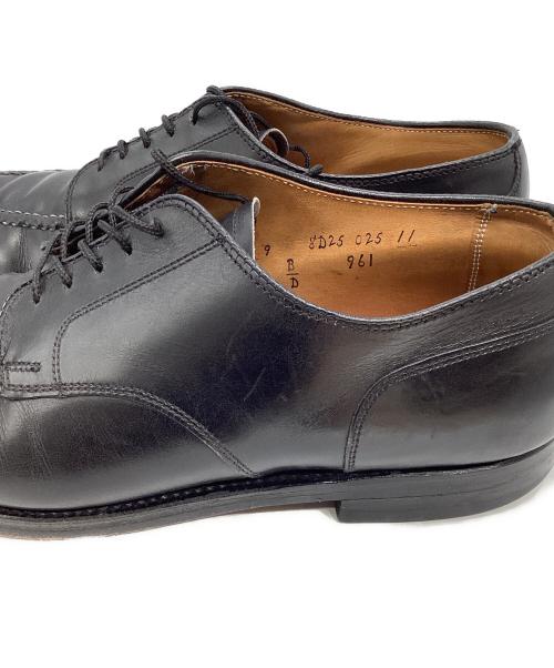 Alden（オールデン）Alden (オールデン) Uチップレザーシューズ　961 ブラック サイズ:US9の古着・服飾アイテム