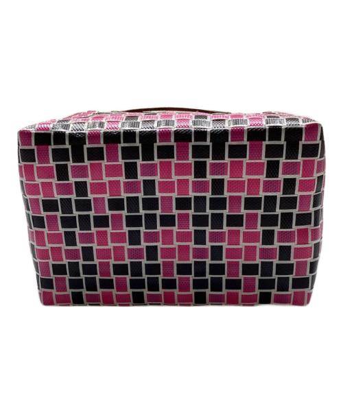 MARNI（マルニ）MARNI (マルニ) ピクニックバッグ ピンク×グリーンの古着・服飾アイテム