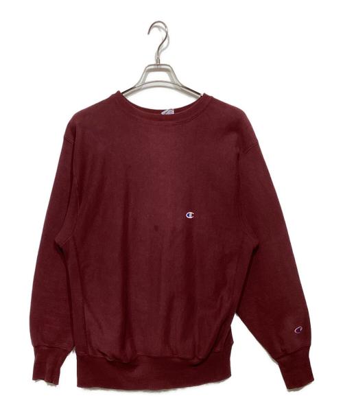 Champion（チャンピオン）Champion (チャンピオン) 90ｓ　リバースウィーブスウェット レッド サイズ:XLの古着・服飾アイテム