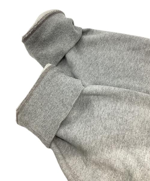 VOAAOV（ヴォアーブ）VOAAOV (ヴォアーブ) PILE KNITTING SWEAT Crew Neck Shirt グレー サイズ:1の古着・服飾アイテム