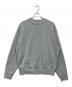 VOAAOV (ヴォアーブ) PILE KNITTING SWEAT Crew Neck Shirt グレー サイズ:1：6000円