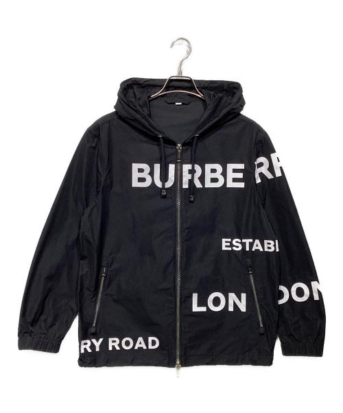 BURBERRY（バーバリー）BURBERRY (バーバリー) HORSEFERRY PRINT PARKA ブラック サイズ:48の古着・服飾アイテム