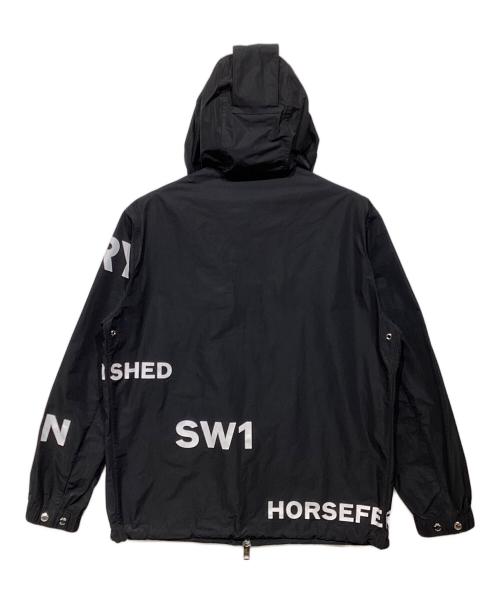 BURBERRY（バーバリー）BURBERRY (バーバリー) HORSEFERRY PRINT PARKA ブラック サイズ:48の古着・服飾アイテム
