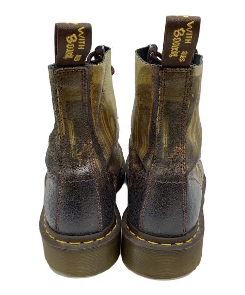 Dr.Martens（ドクターマーチン）Dr.Martens (ドクターマーチン) PASCAL MULTI CARTHAGINIAN 8EYE BOOTS　ITMZTXGNMZK8 イエロー サイズ:UK7の古着・服飾アイテム