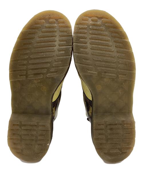 Dr.Martens（ドクターマーチン）Dr.Martens (ドクターマーチン) PASCAL MULTI CARTHAGINIAN 8EYE BOOTS　ITMZTXGNMZK8 イエロー サイズ:UK7の古着・服飾アイテム