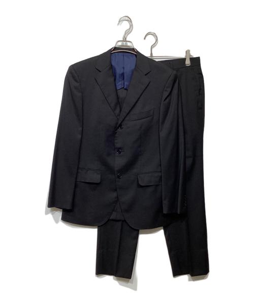 TEIJIN（テイジン）TEIJIN (テイジン) 3B セットアップスーツ ブラック サイズ:46の古着・服飾アイテム