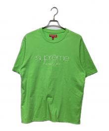 SUPREME（シュプリーム）の古着「classic logo s/s top」｜ライトグリーン