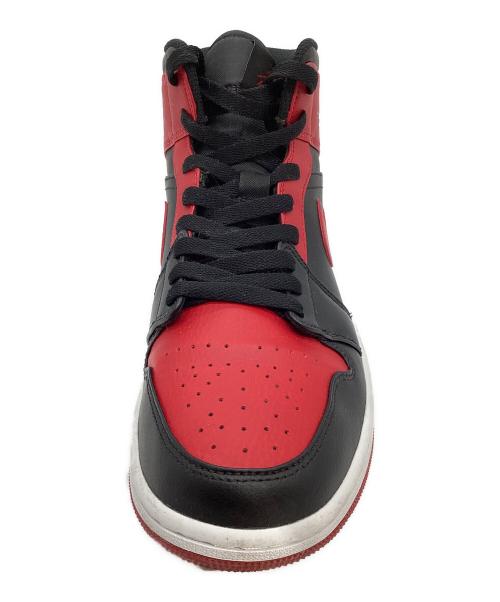 NIKE（ナイキ）NIKE (ナイキ) AIR JORDAN 1 MID 554724-074 レッド サイズ:US9.5の古着・服飾アイテム