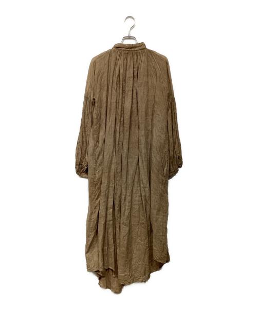 Tabrik（タブリック）Tabrik (タブリック) 泥染めワンピース ベージュ サイズ:記載なしの古着・服飾アイテム