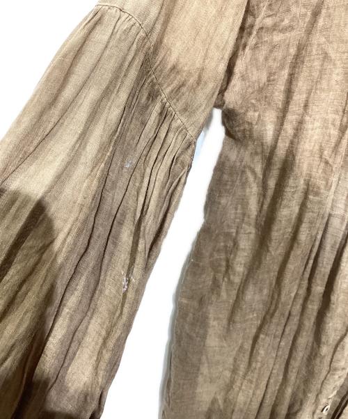 Tabrik（タブリック）Tabrik (タブリック) 泥染めワンピース ベージュ サイズ:記載なしの古着・服飾アイテム