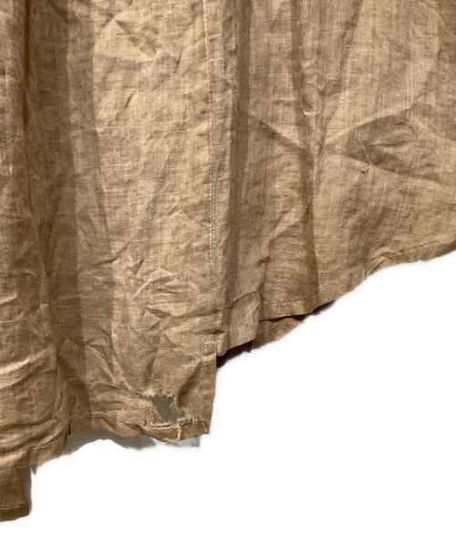 Tabrik（タブリック）Tabrik (タブリック) 泥染めワンピース ベージュ サイズ:記載なしの古着・服飾アイテム