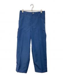 FAF（エフエーエフ）の古着「Military Cargo Slacks 13414020」｜ブルー
