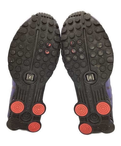 NIKE（ナイキ）NIKE (ナイキ) SHOX R4 METALLIC　HQ3446-001 ネイビー サイズ:US9の古着・服飾アイテム