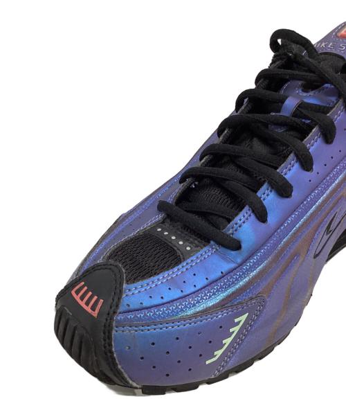 NIKE（ナイキ）NIKE (ナイキ) SHOX R4 METALLIC　HQ3446-001 ネイビー サイズ:US9の古着・服飾アイテム