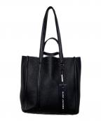 MARC JACOBSマークジェイコブズ）の古着「レザートートバッグ　M0014489」｜ブラック