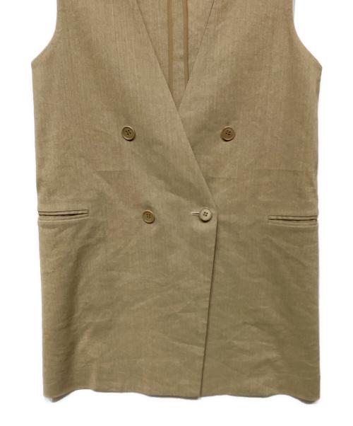 theory luxe（セオリーリュクス）theory luxe (セオリーリュクス) リネンブレンドジレ ベージュ サイズ:32の古着・服飾アイテム