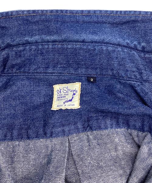 orSlow（オアスロウ）orSlow (オアスロウ) デニムBDシャツ インディゴ サイズ:2の古着・服飾アイテム