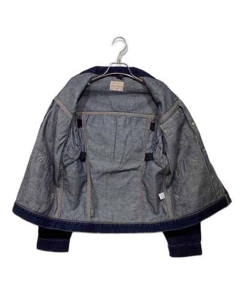 BONCOURA（ボンクラ）BONCOURA (ボンクラ) Z1型ジップアップデニムジャケット インディゴ サイズ:38の古着・服飾アイテム