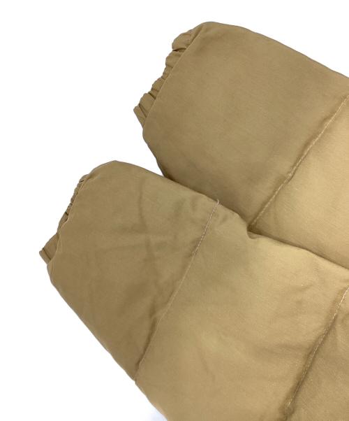 Crescent Down Works（クレセントダウンワークス）Crescent Down Works (クレセントダウンワークス) ダウンジャケット ベージュ×ネイビー サイズ:Sの古着・服飾アイテム