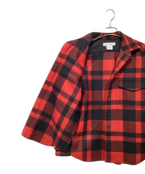 UNION LAUNCH（ユニオンランチ）UNION LAUNCH (ユニオンランチ) CPO SHIRT ブラック×レッド サイズ:Sの古着・服飾アイテム