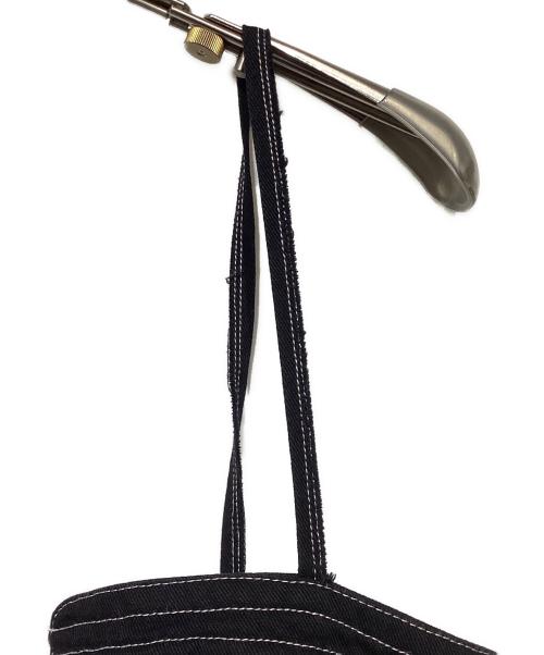 MAISON SPECIAL（メゾンスペシャル）MAISON SPECIAL (メゾンスペシャル) Washed Peplum Tops ブラック サイズ:Freeの古着・服飾アイテム