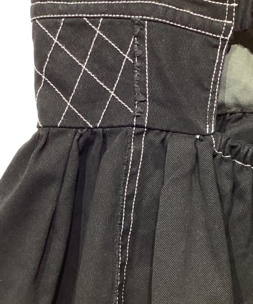 MAISON SPECIAL（メゾンスペシャル）MAISON SPECIAL (メゾンスペシャル) Washed Peplum Tops ブラック サイズ:Freeの古着・服飾アイテム