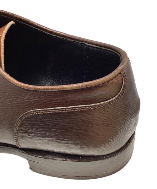 JOHNSTON&MURPHY（ジョンストン＆マーフィー）JOHNSTON&MURPHY (ジョンストン＆マーフィー) コンビ Uチップシューズ ブラウン×ベージュ サイズ:7 1/2の古着・服飾アイテム