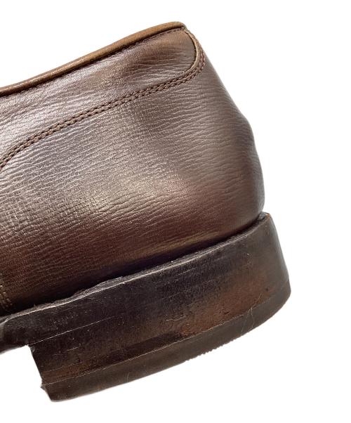 JOHNSTON&MURPHY（ジョンストン＆マーフィー）JOHNSTON&MURPHY (ジョンストン＆マーフィー) コンビ Uチップシューズ ブラウン×ベージュ サイズ:7 1/2の古着・服飾アイテム