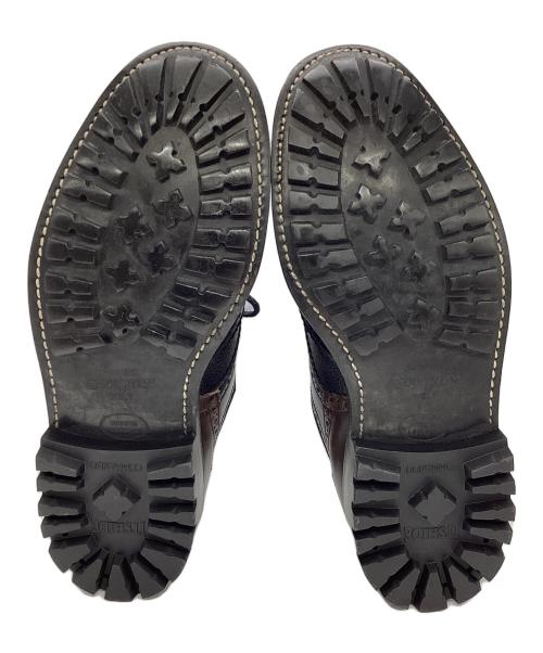 Tricker's（トリッカーズ）Tricker's (トリッカーズ) NEPENTHES (ネペンテス) ウィングチップシューズ ブラック×ブラウン サイズ:8.5の古着・服飾アイテム