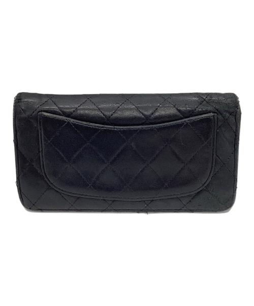 CHANEL（シャネル）CHANEL (シャネル) マトラッセ 長財布 ブラックの古着・服飾アイテム