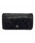 CHANEL（シャネル）の古着「マトラッセ 長財布」｜ブラック
