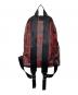 Vivienne Westwood (ヴィヴィアンウエストウッド) PVCオーブ柄リュック ブラック×レッド：17000円