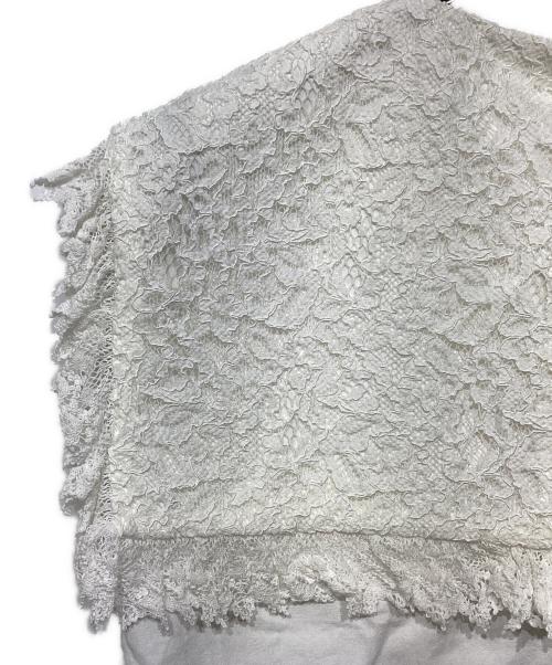 FUMIE=TANAKA（フミエタナカ）FUMIE=TANAKA (フミエタナカ) RAY BEAMS (レイ ビームス) 別注 セーラーカラー レース プルオーバー ホワイト サイズ:Free 未使用品の古着・服飾アイテム