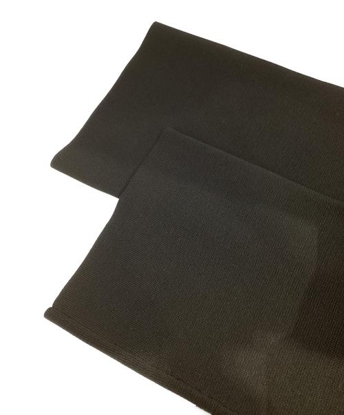 UNITED ARROWS TOKYO（ユナイテッドアローズトウキョウ）UNITED ARROWS TOKYO (ユナイテッドアローズトウキョウ) ミニフリル ニットカーディガン ブラック サイズ:-の古着・服飾アイテム