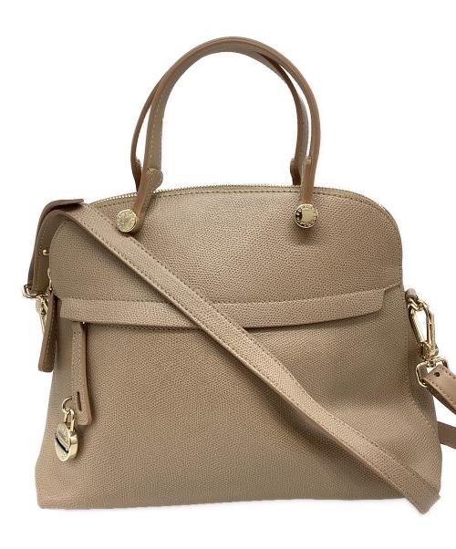 FURLA（フルラ）FURLA (フルラ) G5996　2WAYショルダーバッグ ベージュの古着・服飾アイテム